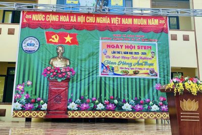 NGÀY HỘI STEM & ẨM THỰC – CHÀO MỪNG NGÀY THÀNH LẬP ĐOÀN 26/3